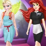 صورة Ariel And Elsa Career Dress Up