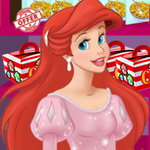 صورة Ariel Cooking Wedding Cake