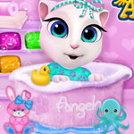 صورة Baby Angela Bathing Time