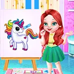 صورة Baby Ariel's Fantastic Painting Class