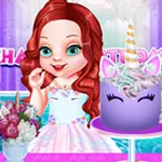 صورة Baby Ariel's Unicorn Birthday Party