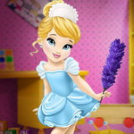 صورة Baby Cinderella House Cleaning