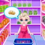 صورة Baby Elsa In Kitchen