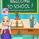 صورة Baby Elsa School Decorate