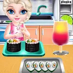 صورة Baby Elsa Sushi Cooking