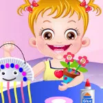 صورة Baby Hazel Crafts Time