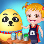 صورة Baby Hazel Easter Fun