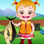 صورة Baby Hazel Fishing Time