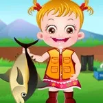 صورة Baby Hazel Fishing Time