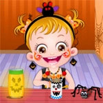 صورة Baby Hazel Halloween Crafts