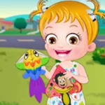 صورة Baby Hazel Kite Flying