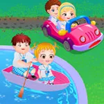 صورة Baby Hazel Learns Vehicles