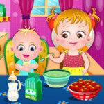 صورة Baby Hazel Sibling Care