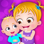 صورة Baby Hazel Siblings Day