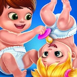صورة Baby Twins Caring Day