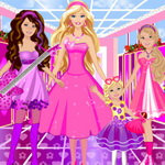 صورة Barbie Princesses Dress Up