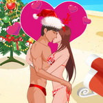 صورة Christmas Day Beach Kiss