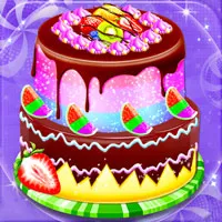 صورة Cute Doll Cooking Cakes