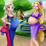 صورة Disney Princess Pregnant Bffs