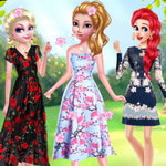صورة Disney Princesses Flower Fashion