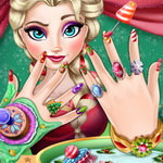 صورة Elsa Christmas Manicure