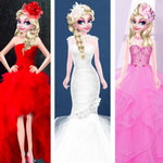 صورة Elsa Different Wedding Dress Style