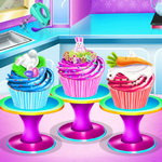 صورة Elsa Easter Cupcake Cooking