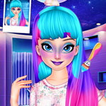 صورة Elsa Galaxy Makeup