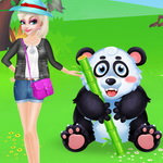 صورة Elsa Happy Time In Zoo