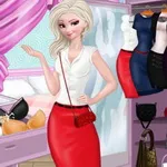 صورة Elsa Job Dress Up