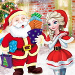صورة Elsa Make Christmas Gift