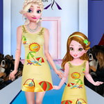 صورة Elsa Parent Child Outfit Collection