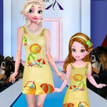 صورة Elsa Parent Child Outfit Collection