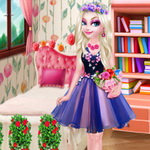 صورة Elsa's Flower Fashion