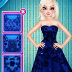 صورة Elsa's Little Blue Dress