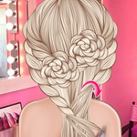 Elsa Wedding Hair Design