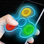 صورة Fidget Spinner Neon Glow Online