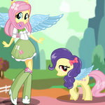 صورة Fluttershy Pony Dress Up