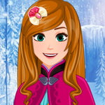 صورة Frozen Anna Braids Design