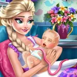 صورة Frozen Elsa Birth Caring