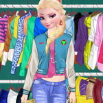 صورة Frozen Elsa Modern Fashion