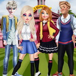 صورة Frozen Family Go To College