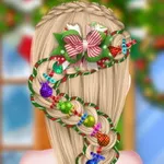 صورة Frozen Sister Christmas Hairstyle Design