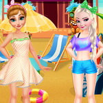 صورة Frozen Sister Summer Vacation