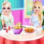 صورة Frozen Sisters Delicious Lunch