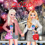 صورة Frozen Sisters New Year Eve