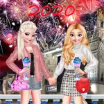 صورة Frozen Sisters New Year Eve