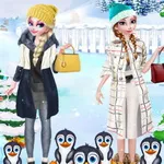 صورة Frozen Sisters South Pole Travel