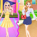 صورة Frozen Sisters Street Style Vs Stage Style