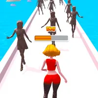صورة Girl Run Beauty 3d